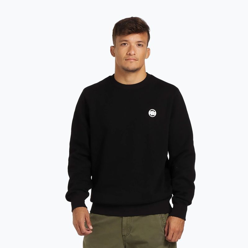 Vyriškas džemperis Pitbull Small Logo Crewneck black