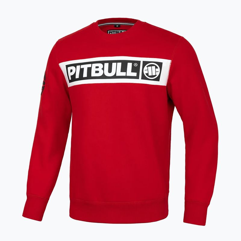 Vyriškas džemperis Pitbull Sherwood Crewneck red 4