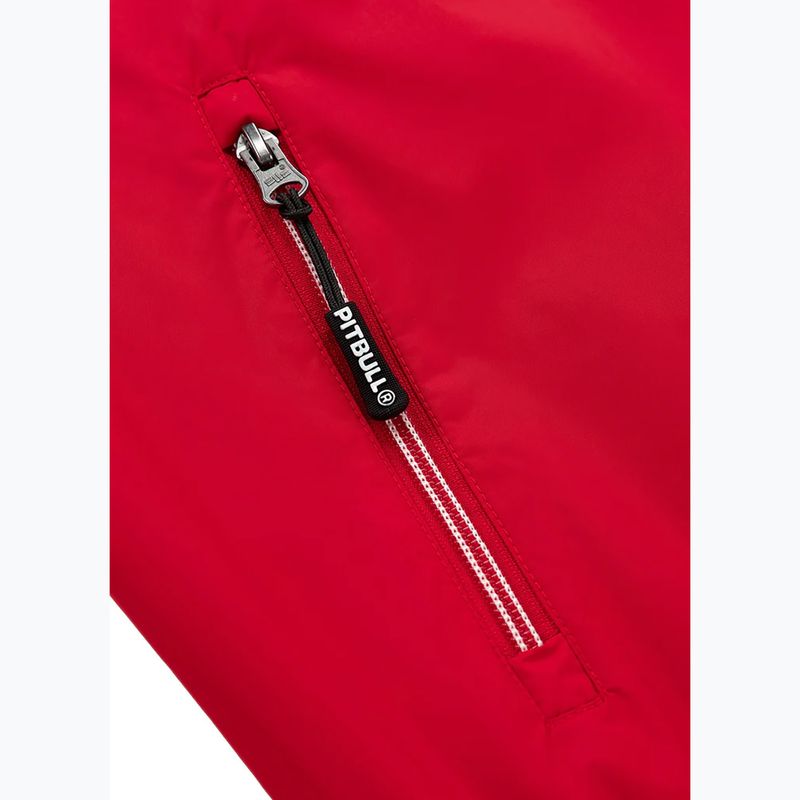 Vyriška striukė Pitbull West Coast Athletic Hilltop Hooded Nylon red 6