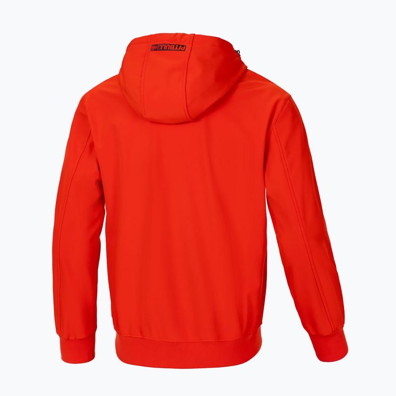 Pitbull West Coast vyriška Midway 2 Softshell striukė flame red 2