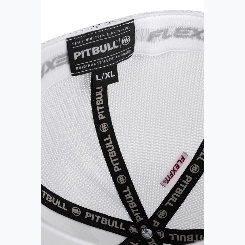 Vyriška kepurė su snapeliu Pitbull Mesh Full Cap Pitbull Usa Multicam white/camouflage 6