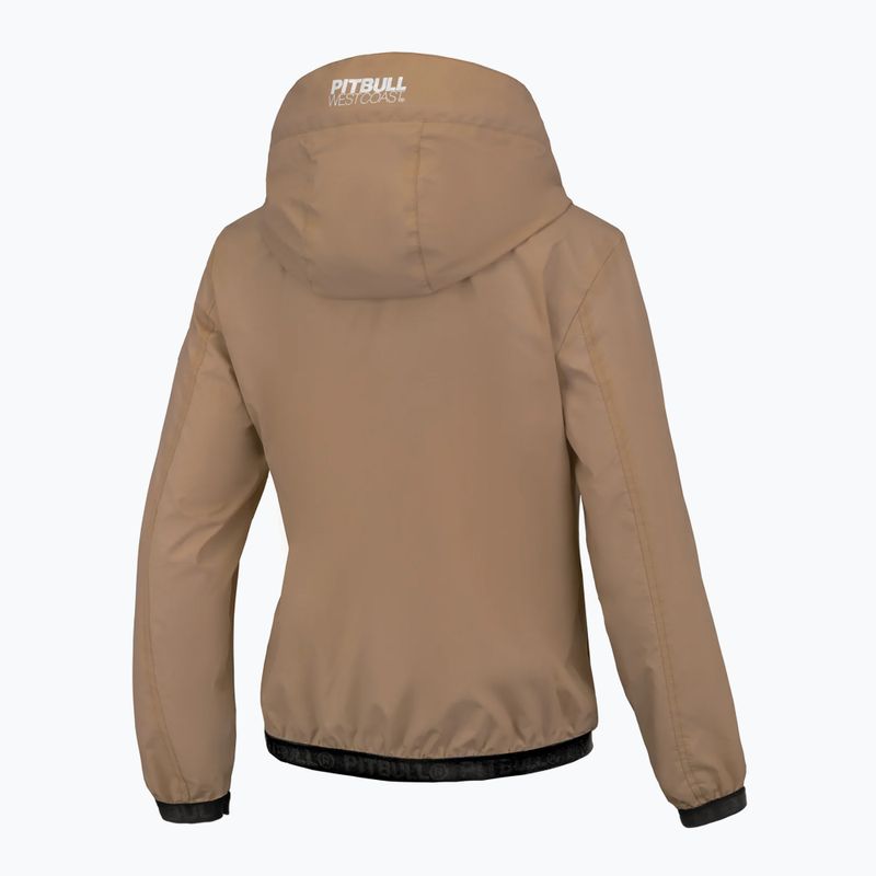 Moteriška striukė Pitbull West Coast Dahlia 2 Hooded Nylon sand 5