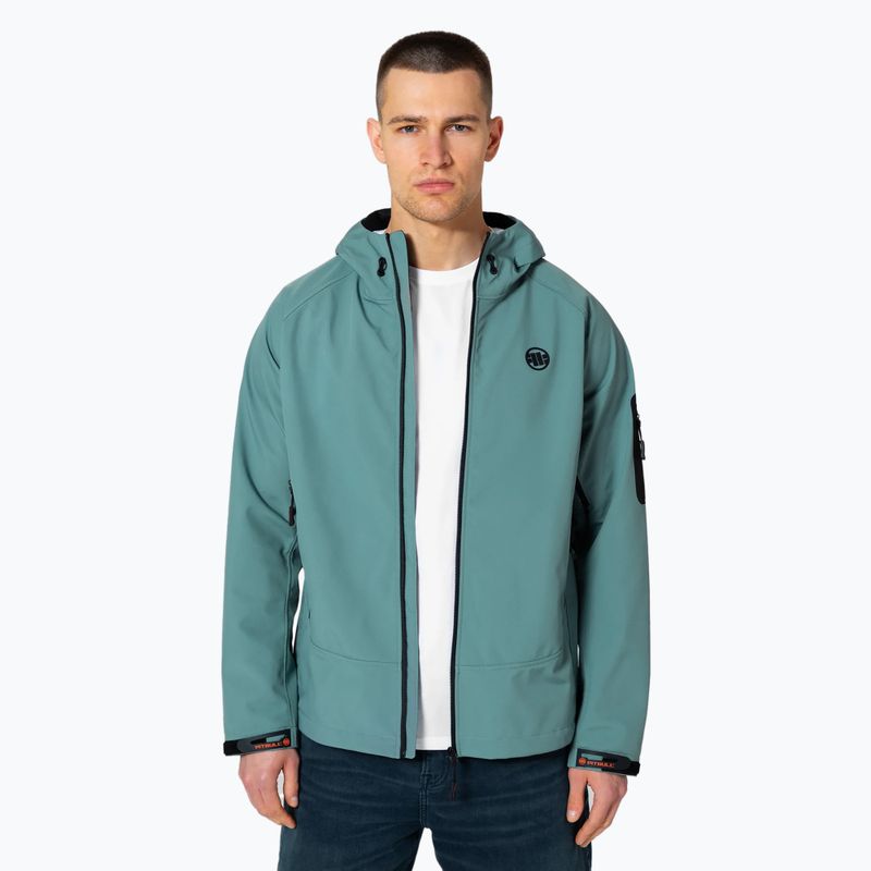 Vyriška striukė Pitbull West Coast Airfield Softshell mint 3