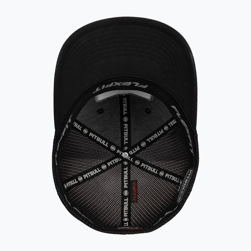 Kepuraitė su snapeliu męska Pitbull Mesh Full Cap Pitbull Usa Multicam black 3