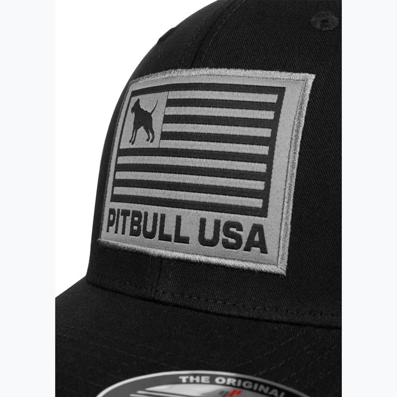 Kepuraitė su snapeliu męska Pitbull Mesh Full Cap Pitbull Usa Multicam black 4