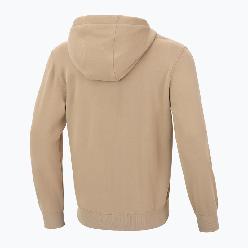 Vyriškas džemperis Pitbull West Coast Terry Group Hooded Zip sand 2