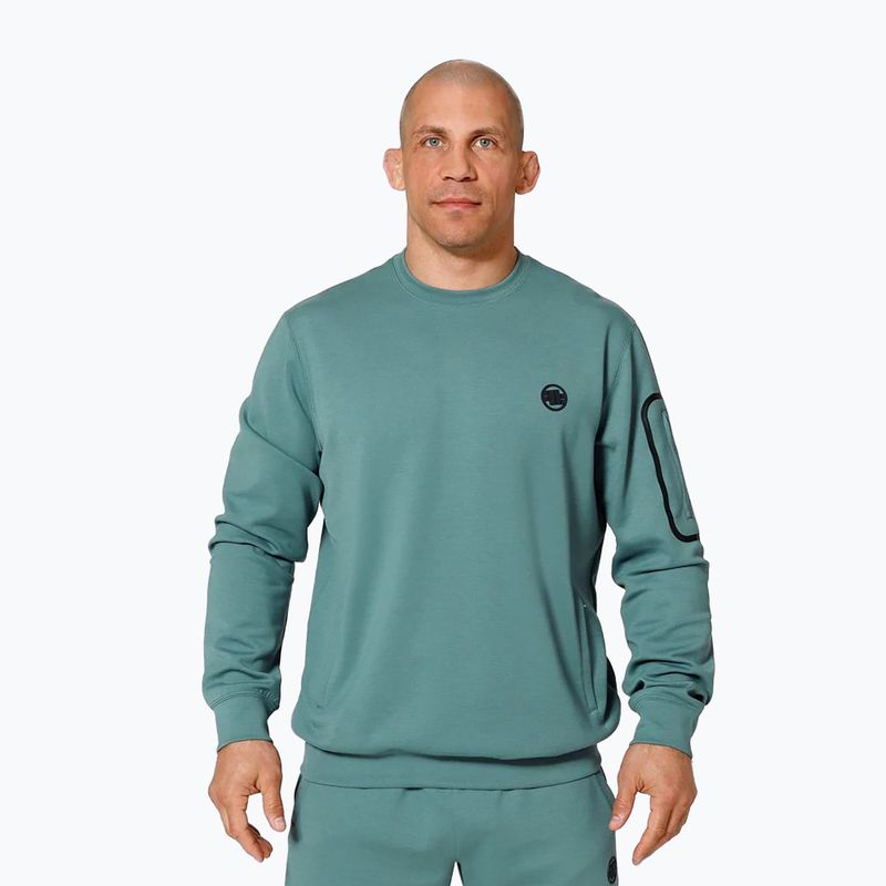 Vyriškas džemperis Pitbull West Coast Explorer Crewneck mint