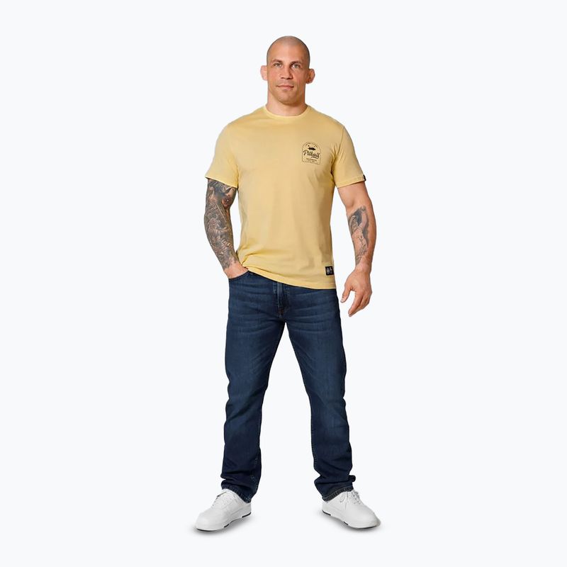 Vyriški marškinėliai Pitbull So Cal yellow 2