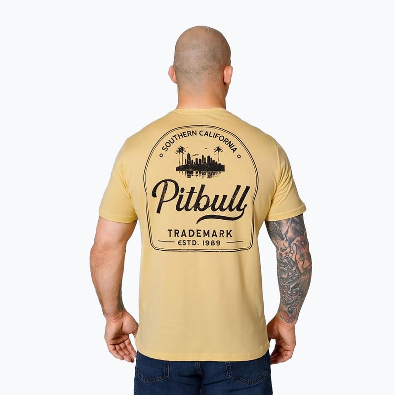 Vyriški marškinėliai Pitbull So Cal yellow 3