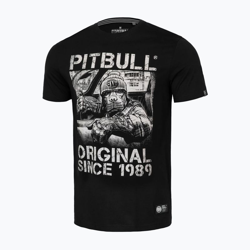 Vyriški marškinėliai Pitbull Drive black 4
