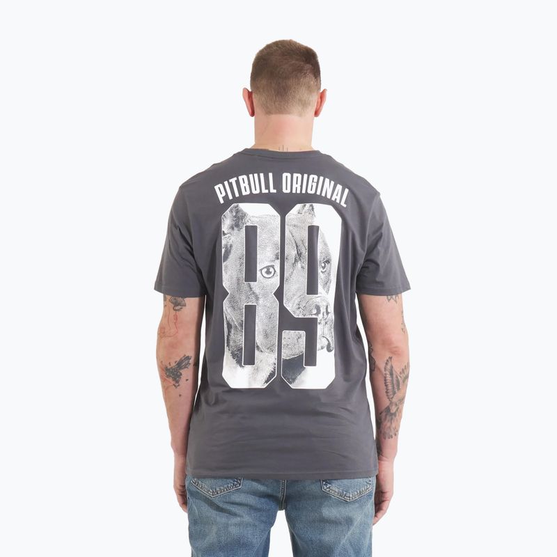 Vyriški marškinėliai Pitbull Eighty Nine Dog graphite 3