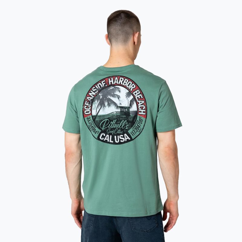 Vyriški marškinėliai Pitbull West Coast Oceanside mint 3