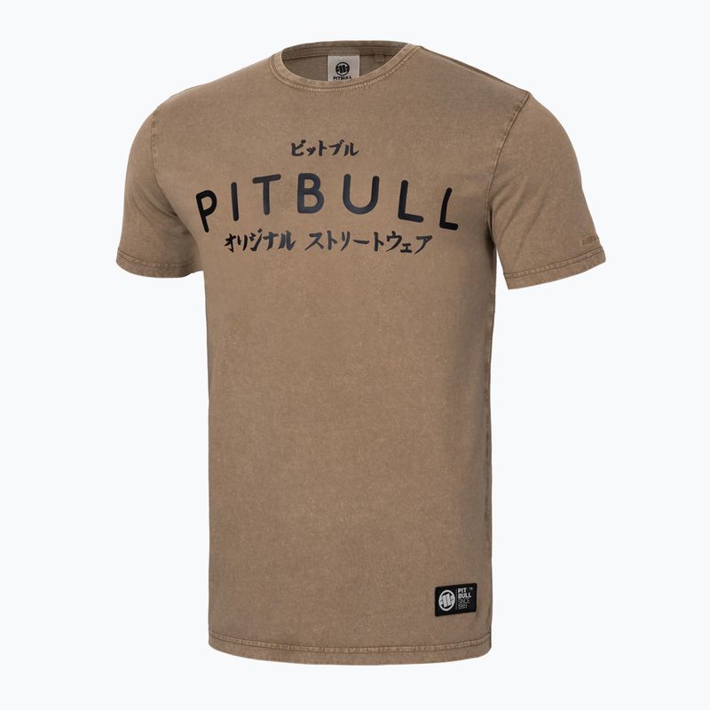 Vyriški marškinėliai Pitbull West Coast Bravery coyote brown 4