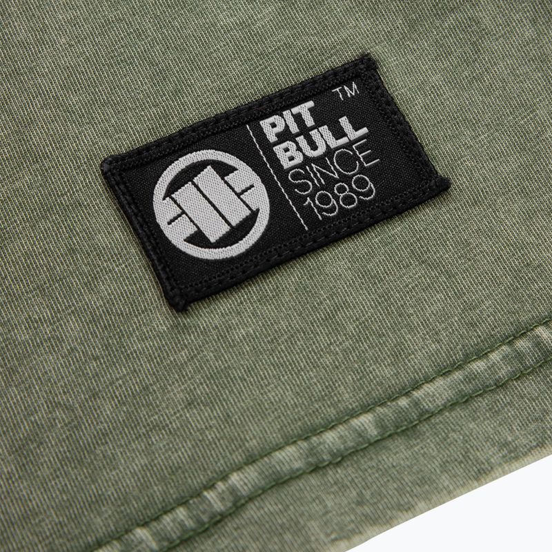 Vyriški marškinėliai Pitbull West Coast Bravery olive 11