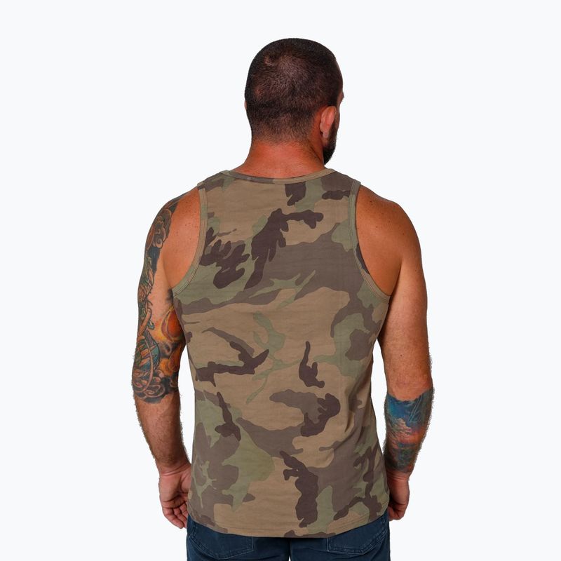 Vyriški marškinėliai Pitbull Small Hilltop Tank Top woodland camo 3