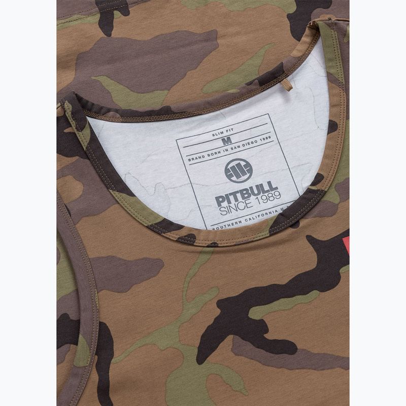 Vyriški marškinėliai Pitbull Small Hilltop Tank Top woodland camo 6
