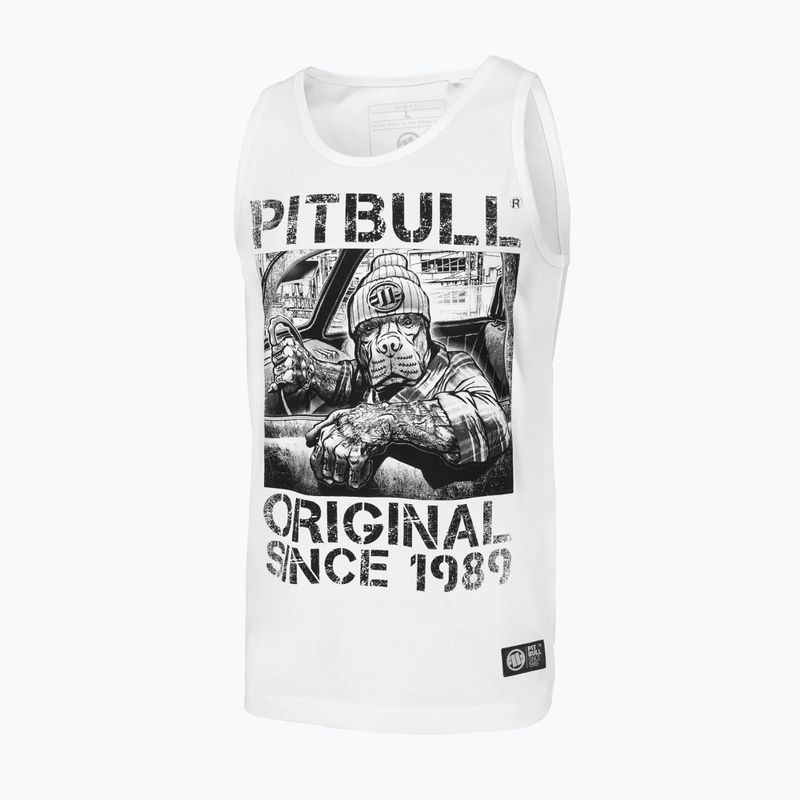 Vyriškas tank topas Pitbull West Coast Drive white 4