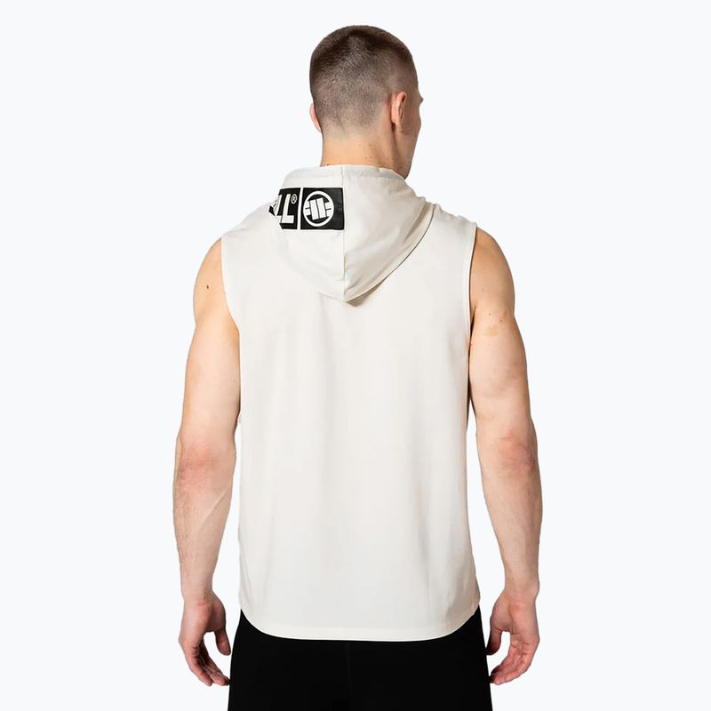 Vyriškas tank topas Pitbull Mercado Hilltop Hooded Sleeveless white 3