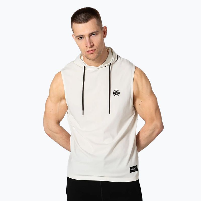 Vyriškas tank topas Pitbull Mercado Hilltop Hooded Sleeveless white 4