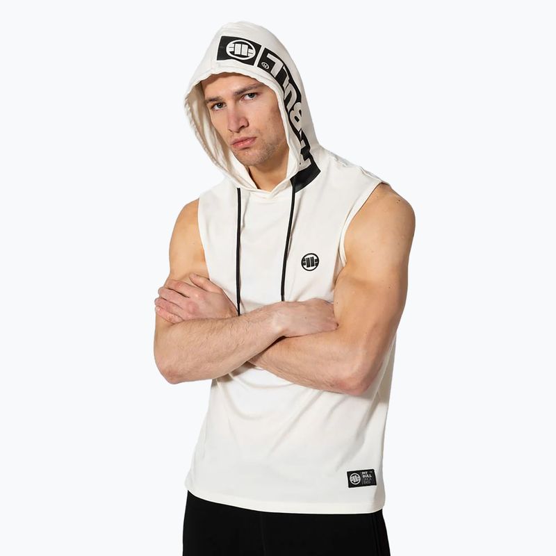 Vyriškas tank topas Pitbull Mercado Hilltop Hooded Sleeveless white 5