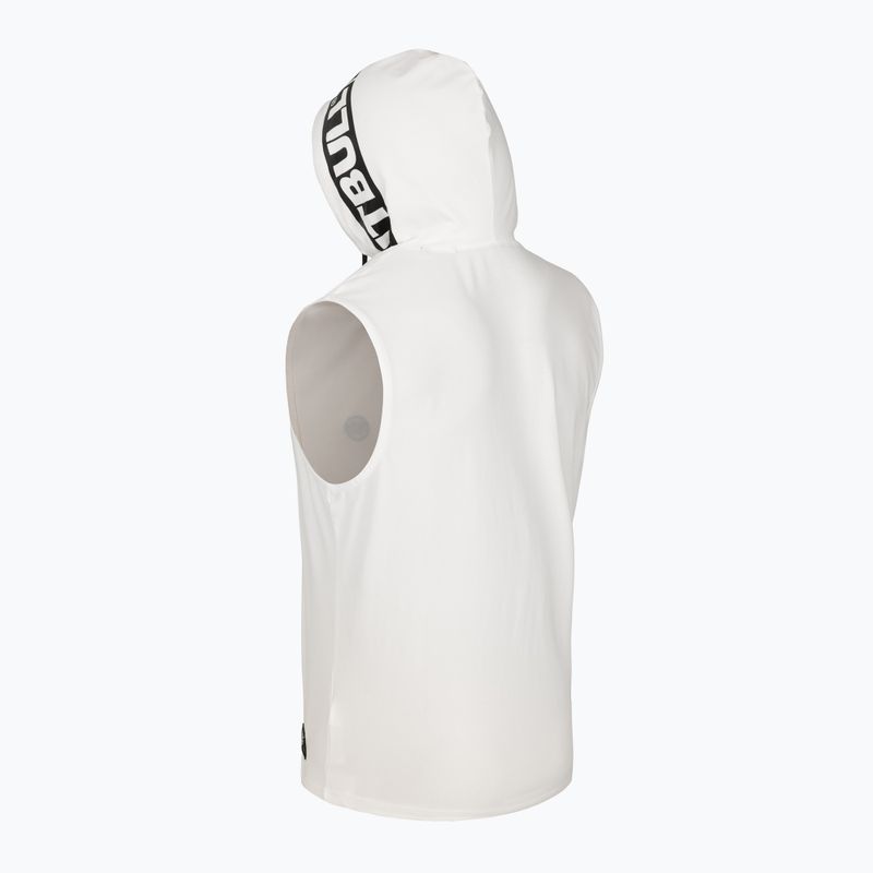 Vyriškas tank topas Pitbull Mercado Hilltop Hooded Sleeveless white 9