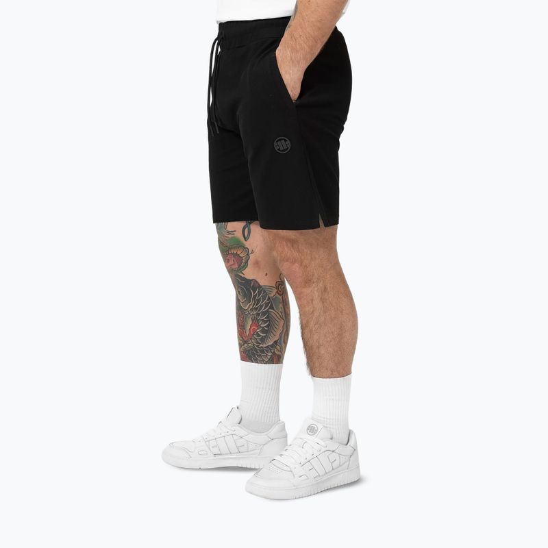 Vyriški šortai Pitbull West Coast Pique Rockey black 6