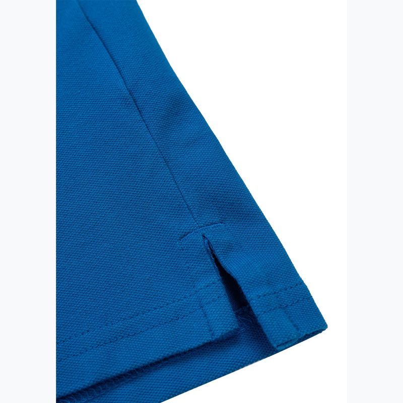 Vyriški polo marškinėliai Pitbull Polo Pique Stripes Regular royal blue 9