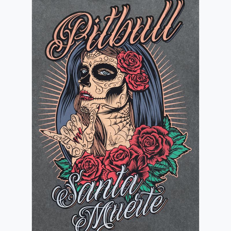 Vyriški marškinėliai Pitbull West Coast Santa Muerte graphite 5