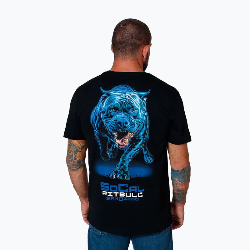 Vyriški marškinėliai Pitbull West Coast In Blue black 3