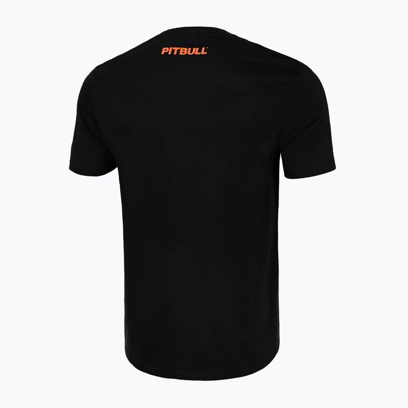 Vyriški marškinėliai Pitbull West Coast Orange Dog 24 black 5