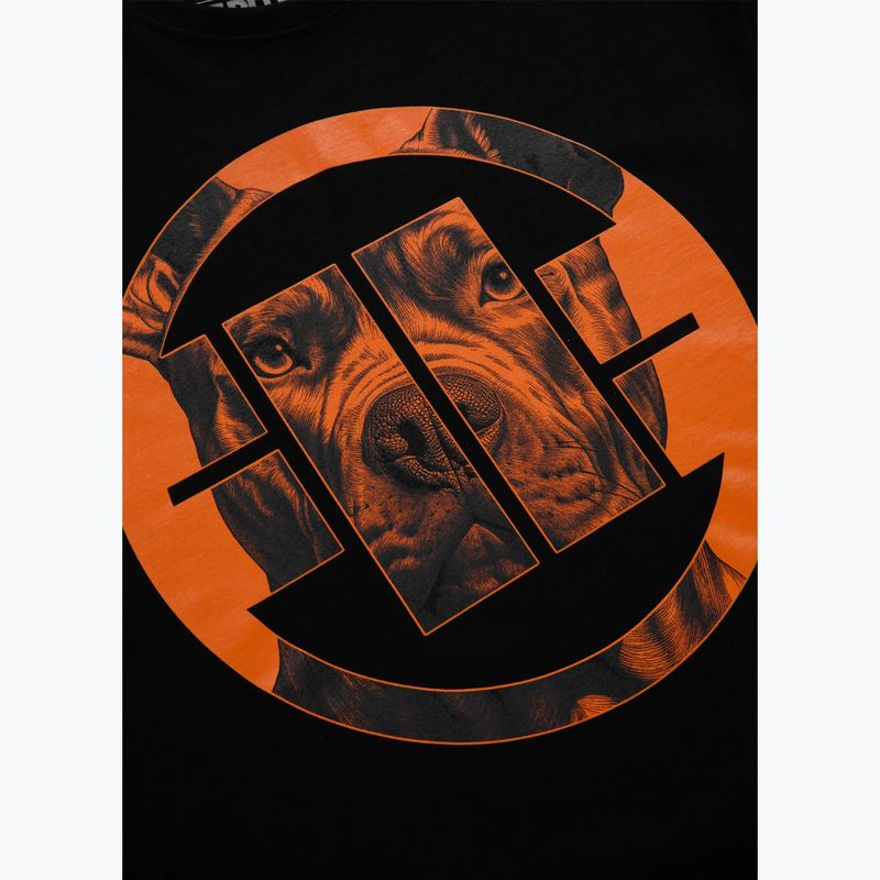 Vyriški marškinėliai Pitbull West Coast Orange Dog 24 black 6