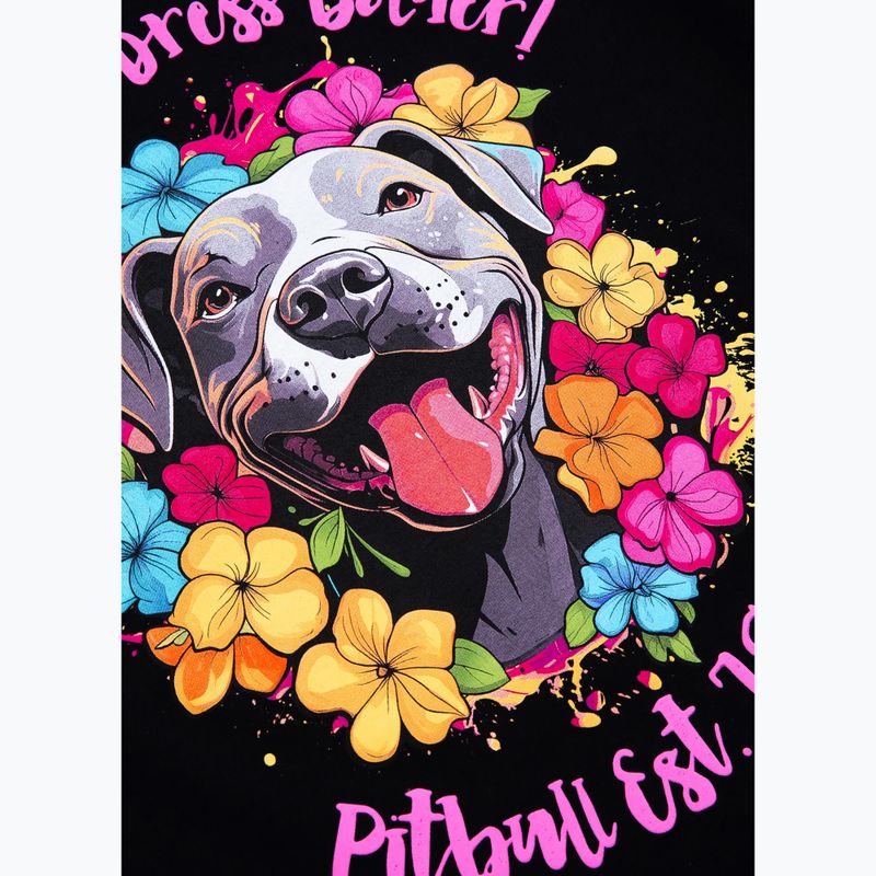 Moteriški marškiniai Pitbull West Coast Happy-Pit black 4