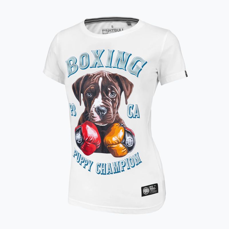 Moteriški marškinėliai Pitbull West Coast Lil' Champ white