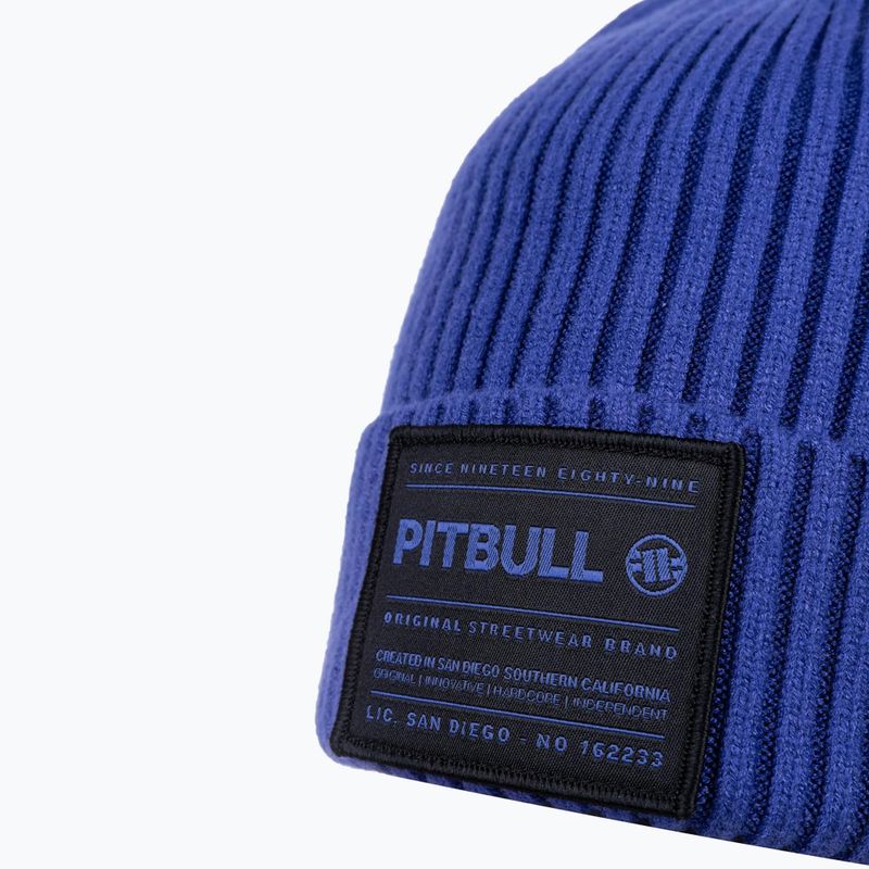 Vyriška žieminė kepurė Pitbull Beanie Dock electric blue 3