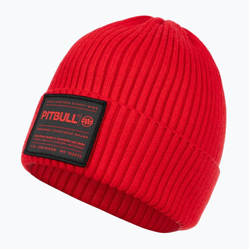 Vyriška žieminė kepurė Pitbull Beanie Dock red