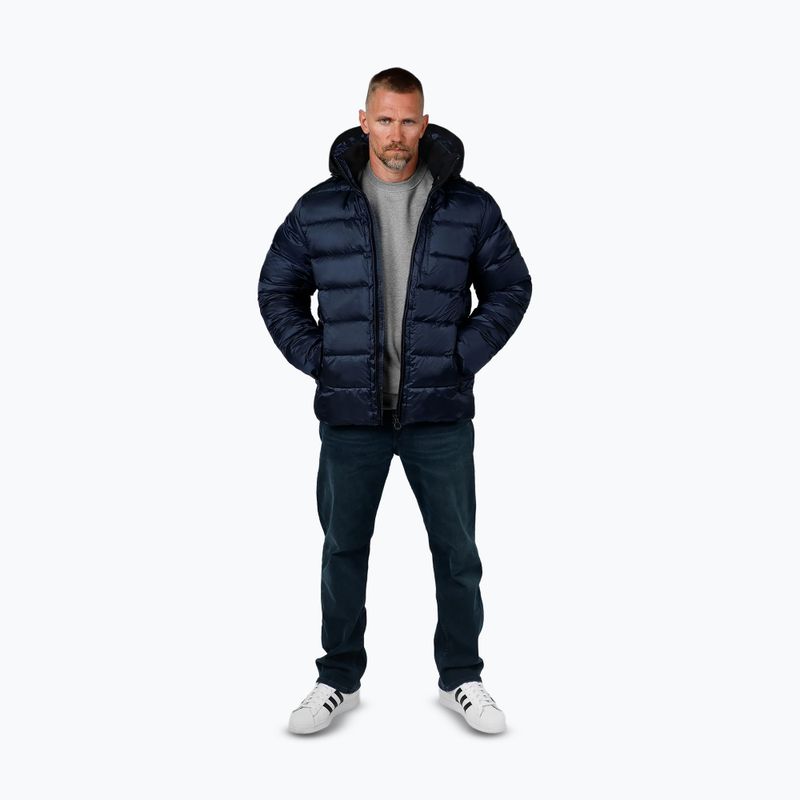 Vyriška žieminė striukė Pitbull Barles Ribstop Padded Hooded dark navy 2