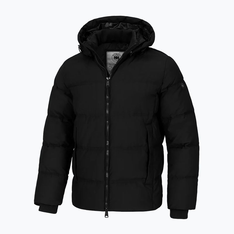 Vyriška žieminė striukė Pitbull Duncan Quilted Hooded black 5