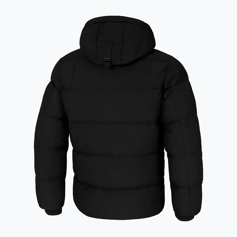 Vyriška žieminė striukė Pitbull Duncan Quilted Hooded black 7