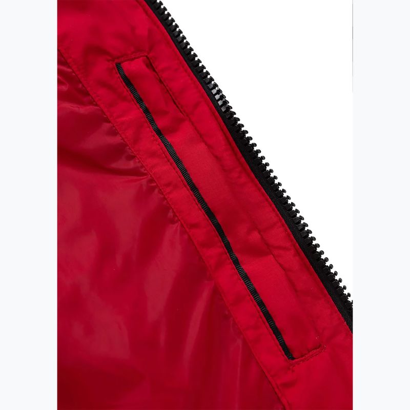 Vyriška striukė Pitbull Hidden Quilted Hooded red/beige 12