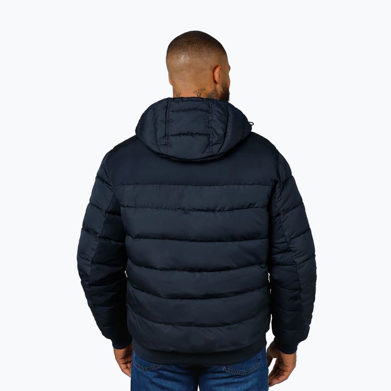 Vyriška žieminė striukė Pitbull Dillon Quilted Hooded dark navy 3