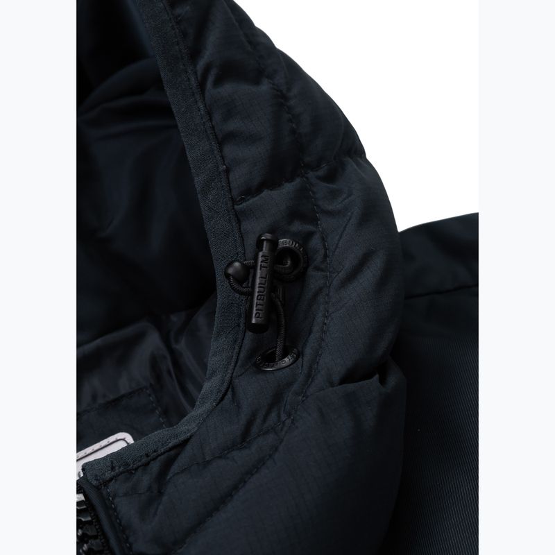 Vyriška žieminė striukė Pitbull Dillon Quilted Hooded dark navy 8