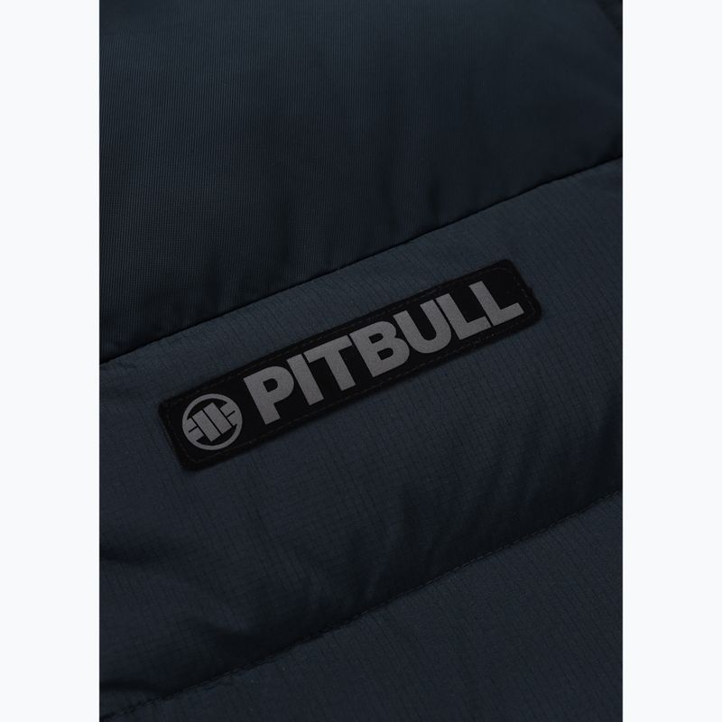 Vyriška žieminė striukė Pitbull Dillon Quilted Hooded dark navy 9