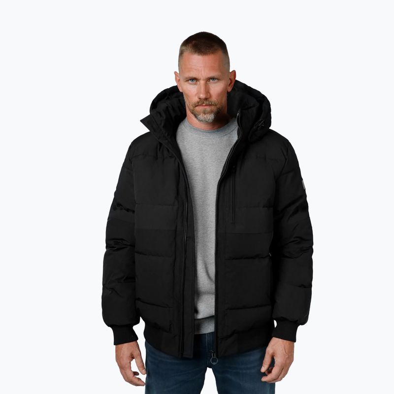 Vyriška žieminė striukė Pitbull Patton Quilted Hooded black 4
