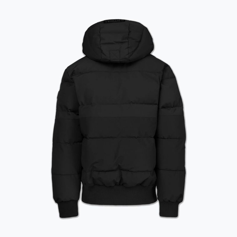 Vyriška žieminė striukė Pitbull Patton Quilted Hooded black 6