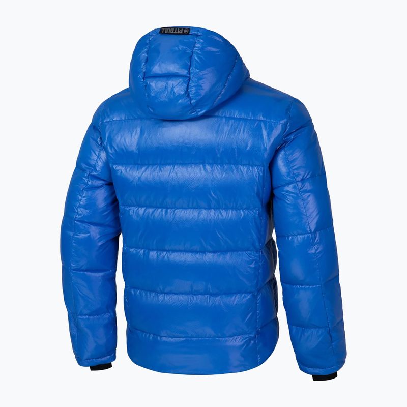 Vyriška žieminė striukė Pitbull Pepperwood Ribstop Padded Hooded blue 2