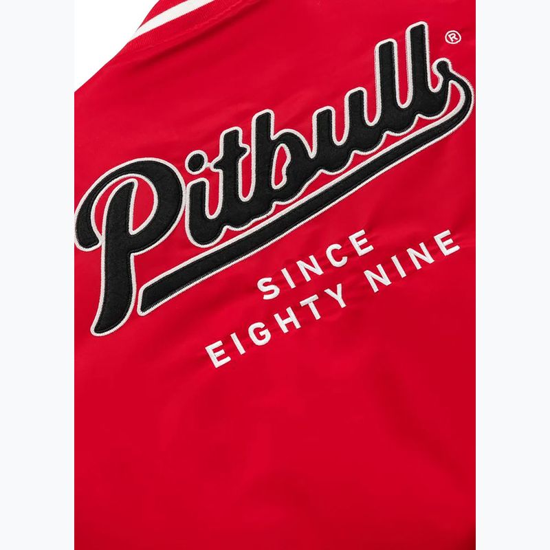 Pitbull West Coast vyriška raudona striukė Seabridge Varsity 9