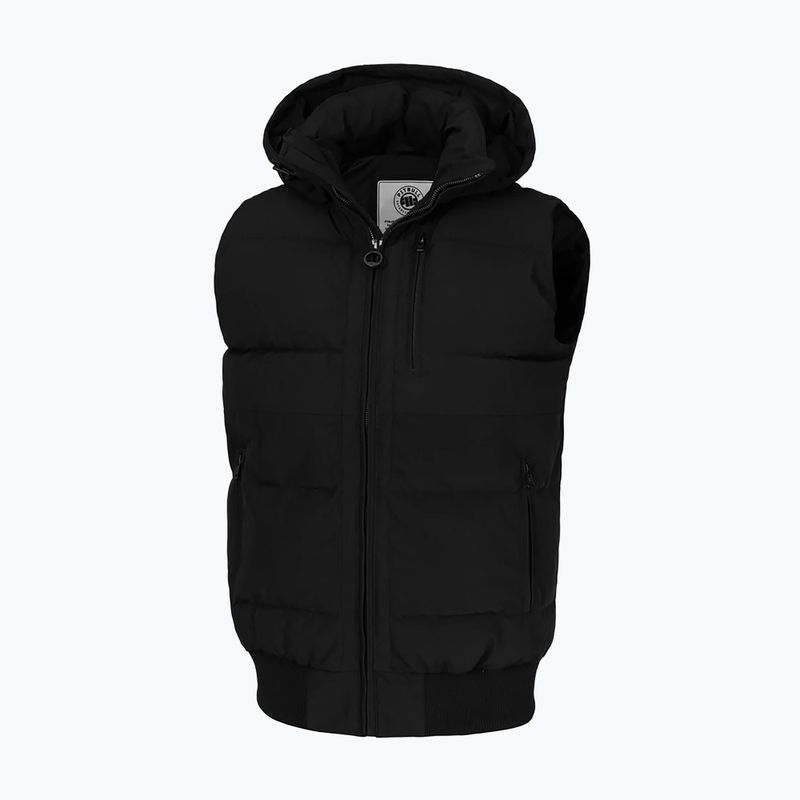 Vyriška liemenė Pitbull Patton Quilted Hooded black 5