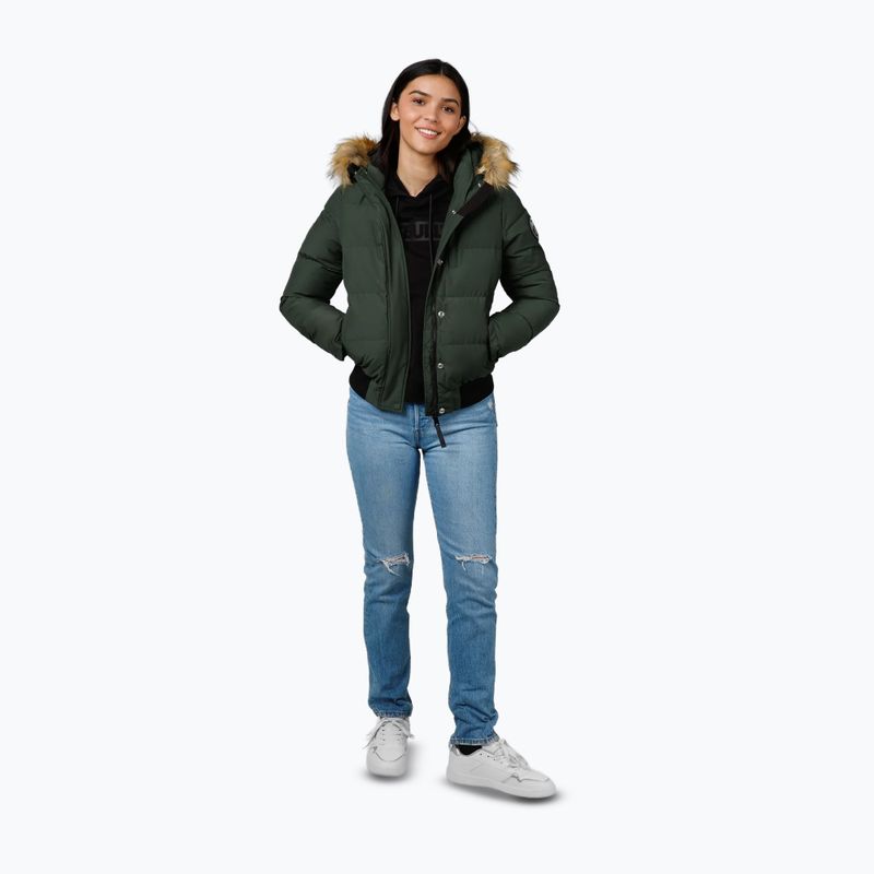 Moteriška žieminė striukė Pitbull Azalea Quilted Hooded olive 2