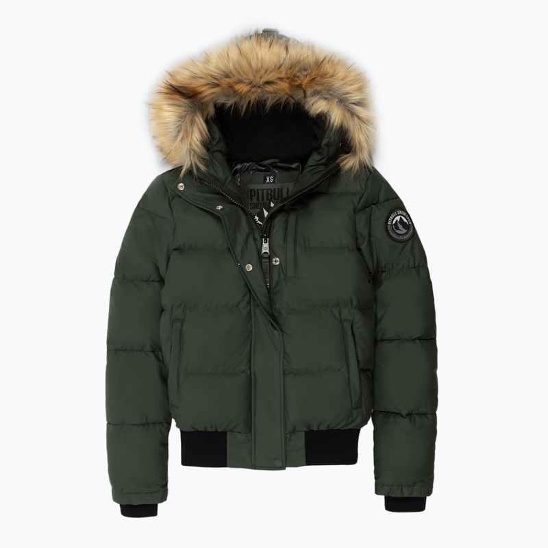 Moteriška žieminė striukė Pitbull Azalea Quilted Hooded olive