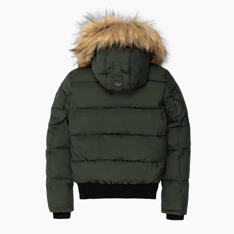 Moteriška žieminė striukė Pitbull Azalea Quilted Hooded olive 2
